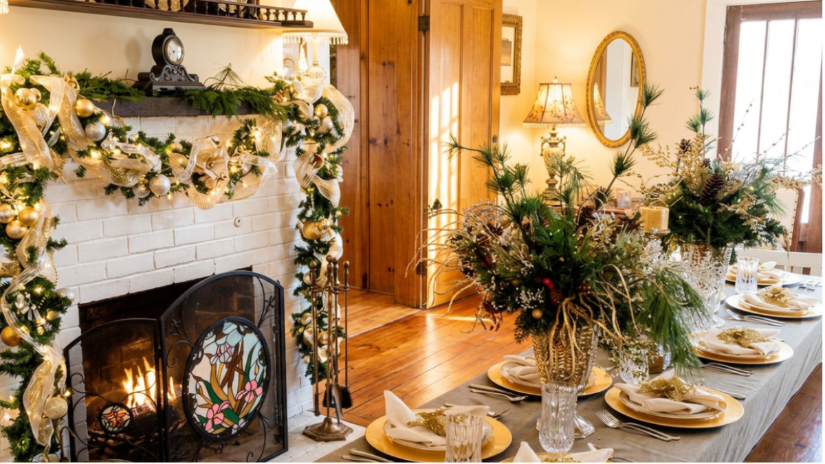 Holiday House Tour locations during a previous Winona County Historical Society event.