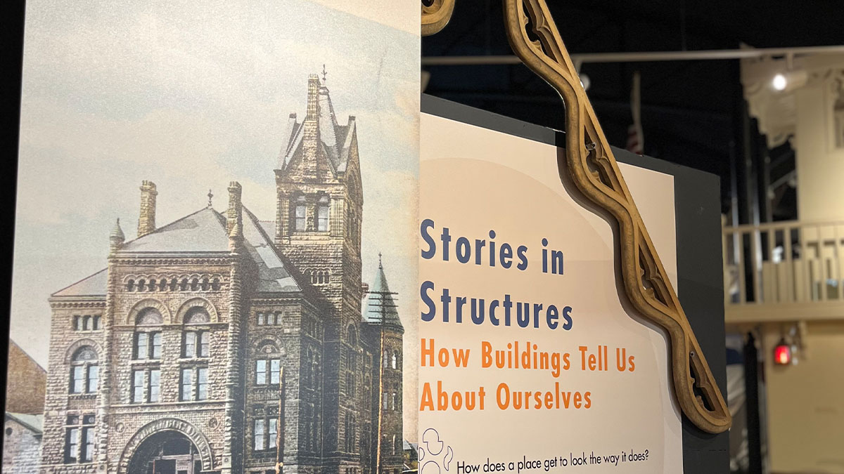 Stories in Structures Exhibit in the Winona County History Center