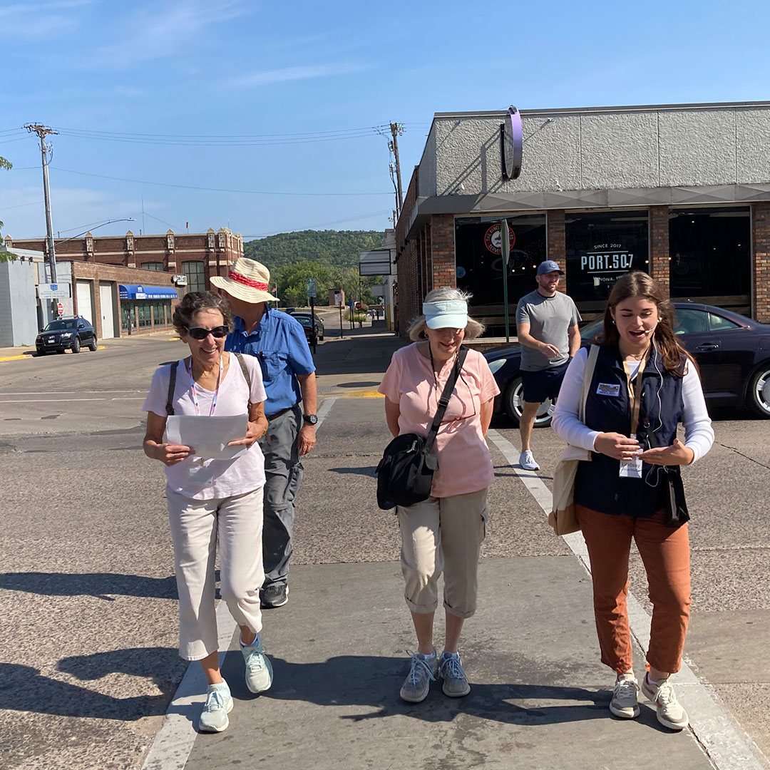 Winona County Historical Society Walking Tours with Lindsay