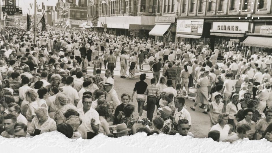 Third Street in Winona MN, from the Winona County Historical Society collections