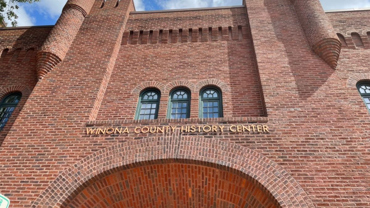 Winona County Historical Society foyer