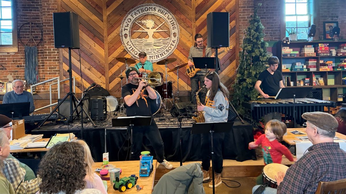 Historic Jazz Jam Fundraiser hosted by H3O Jazz Trio and Two Fathoms Brewing for Winona County Historical Society