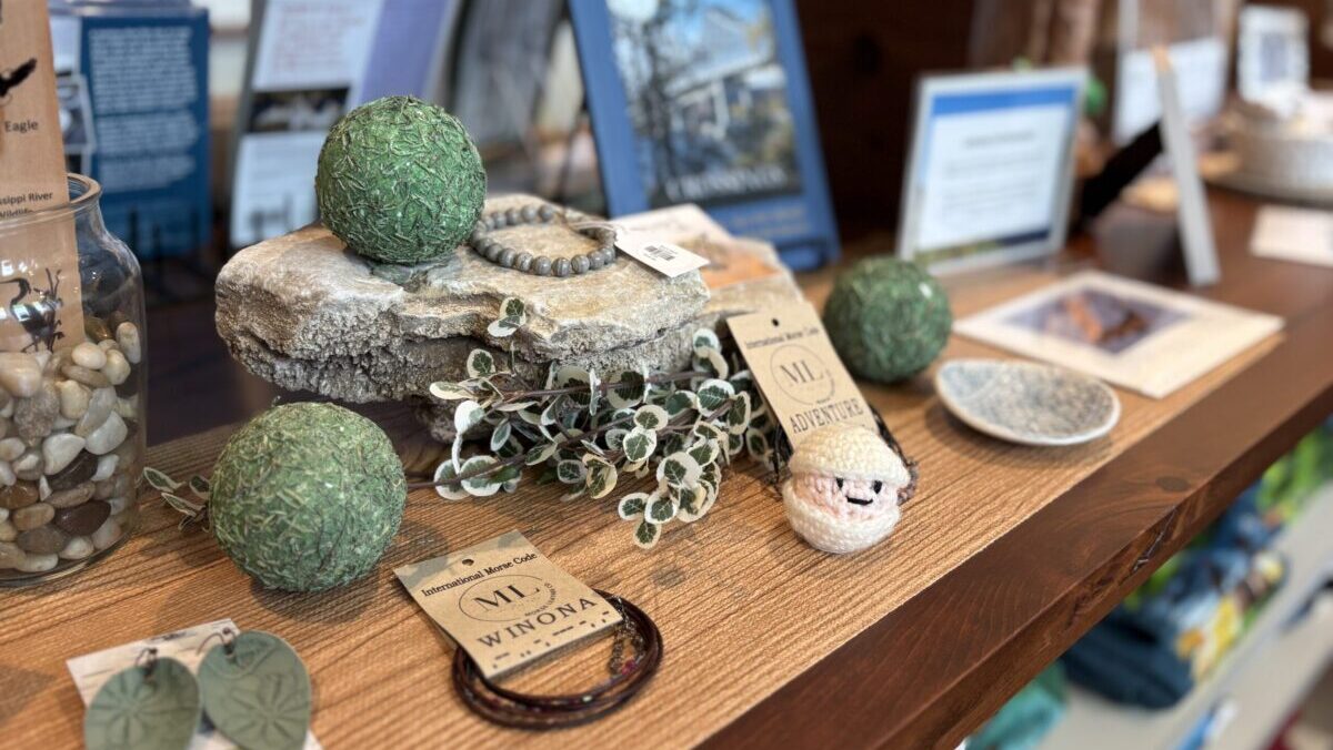 Items at The Museum Shop at Winona County History Center.