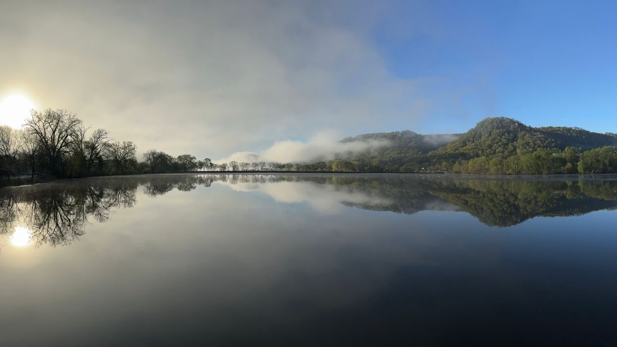 Wide-Angle Winona photography exhibition by Mary Farrell at Winona County Historical Society.