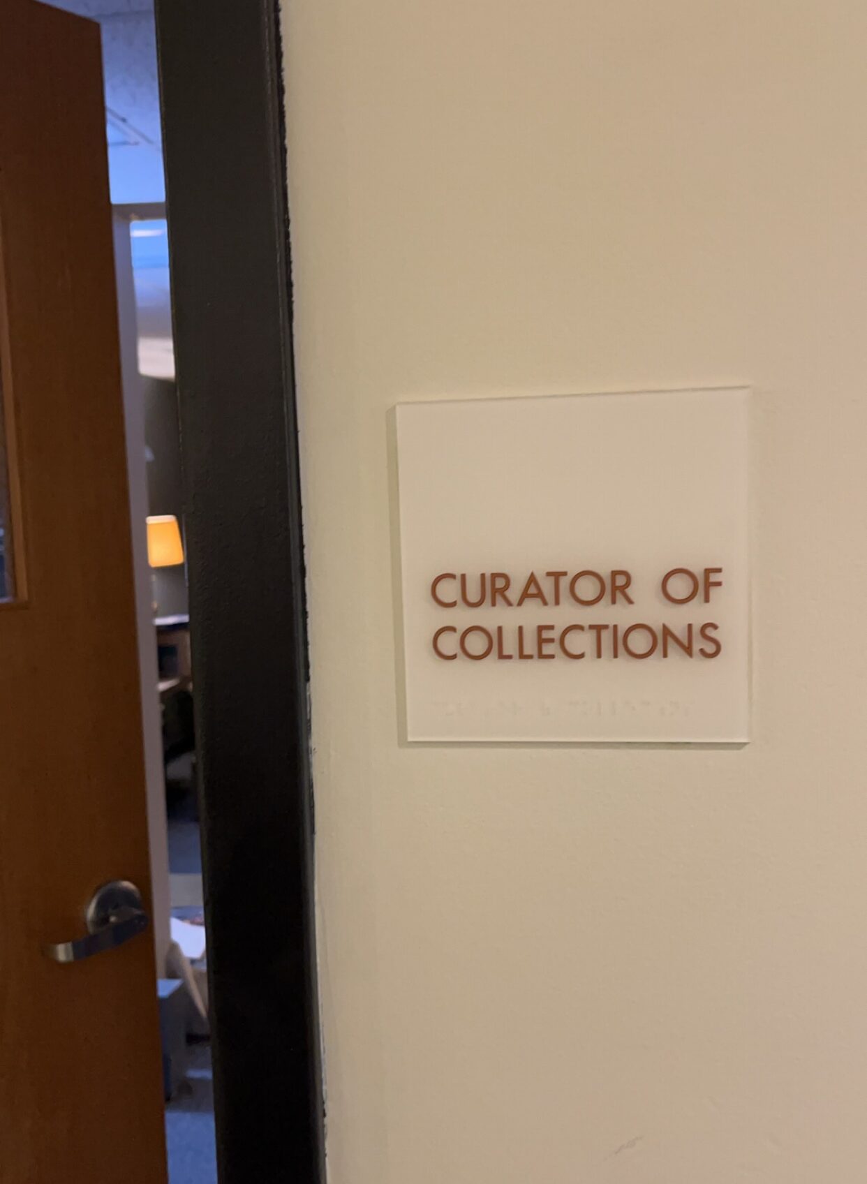 Curator of Collections